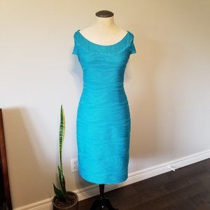 Simon Chang Turquoise Dress
